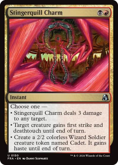 Stingerquill Charm (Reality Fracture) Near Mint Foil