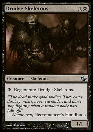 Drudge Skeletons (Duel Decks: Garruk vs Liliana) Light Play