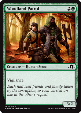 Woodland Patrol (Eldritch Moon) Light Play Foil