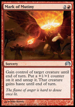 Mark of Mutiny (Planechase 2012) Medium Play