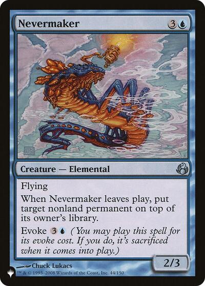 Nevermaker (The List) Light Play
