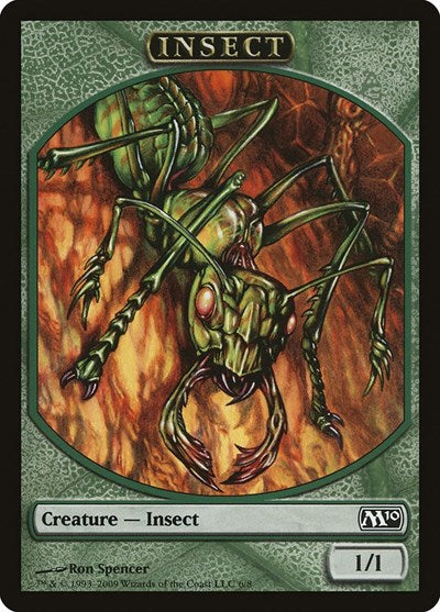 Insect Token (Magic 2010 (M10)) Medium Play