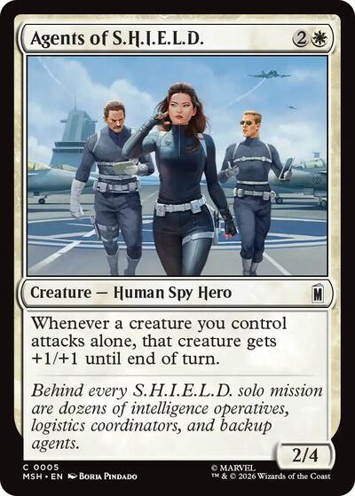Agents of S.H.I.E.L.D. (Marvel Super Heroes) Near Mint Foil
