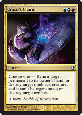 Crosis's Charm (Commander 2013 Edition) Medium Play