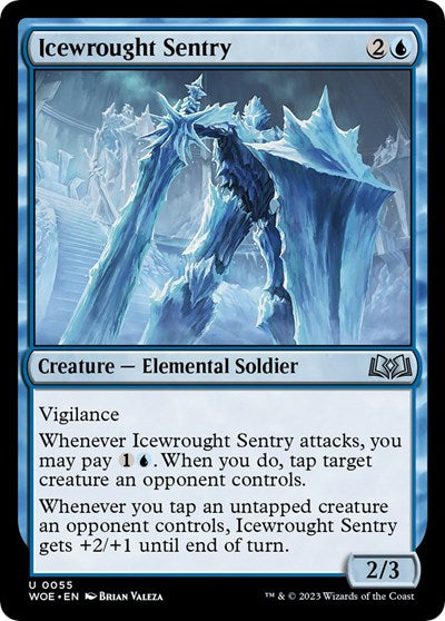 Icewrought Sentry (Wilds of Eldraine) Medium Play