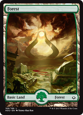 Forest (Hour of Devastation) Near Mint Foil
