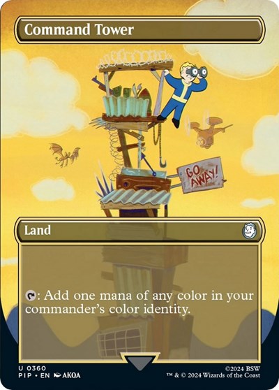 Command Tower  Borderless|1|0|0.00