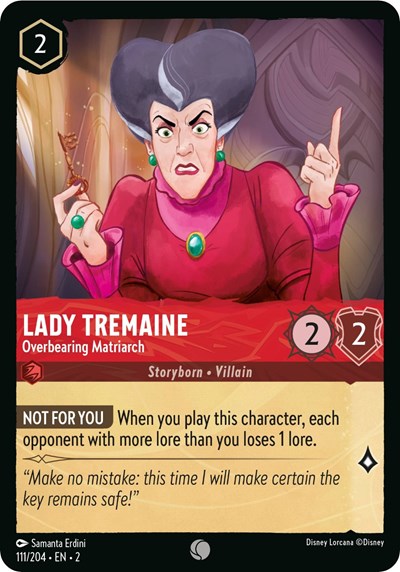 Lady Tremaine - Overbearing Matriarch (Rise of the Floodborn) Near Mint