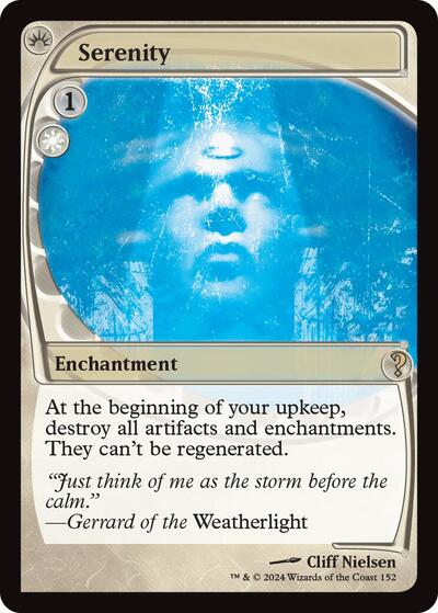 Serenity (Future Sight) (Mystery Booster 2) Light Play