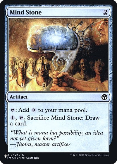 Mind Stone (IMA) (Secret Lair Commander: Heads I Win, Tails You Lose) Near Mint Foil