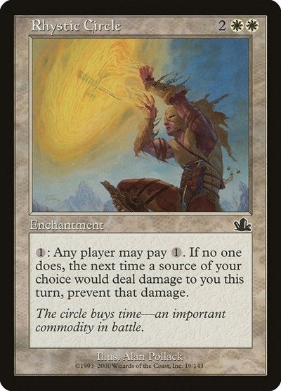 Rhystic Circle (Prophecy) Medium Play