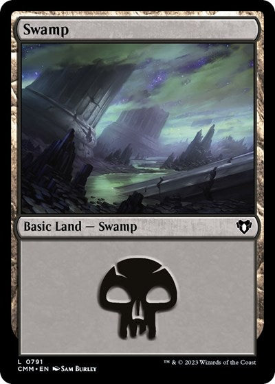 Swamp (0791) (Commander Masters) Near Mint