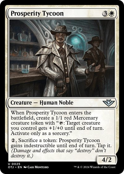 Prosperity Tycoon (Outlaws of Thunder Junction) Light Play