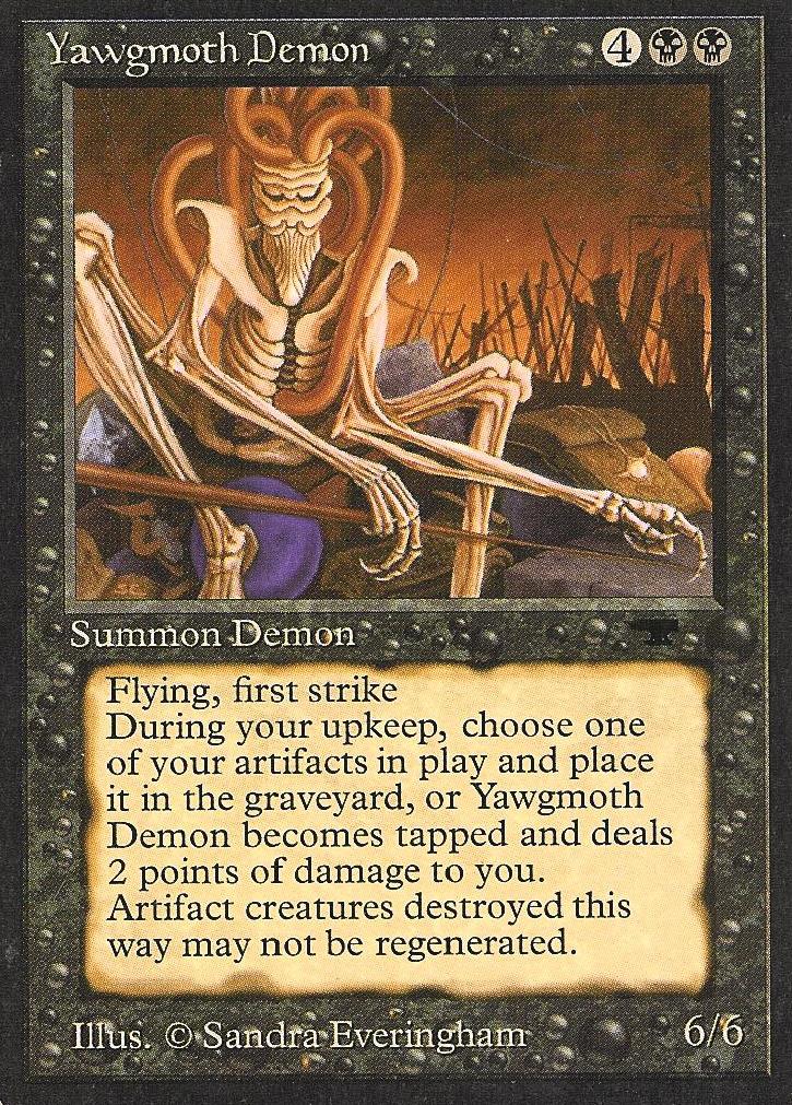 Yawgmoth Demon (Antiquities) Near Mint