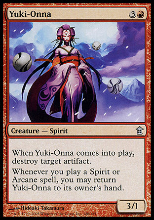 Yuki-Onna (Saviors of Kamigawa) Near Mint Foil