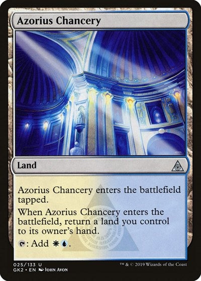 Azorius Chancery (Ravnica Allegiance: Guild Kits) Light Play