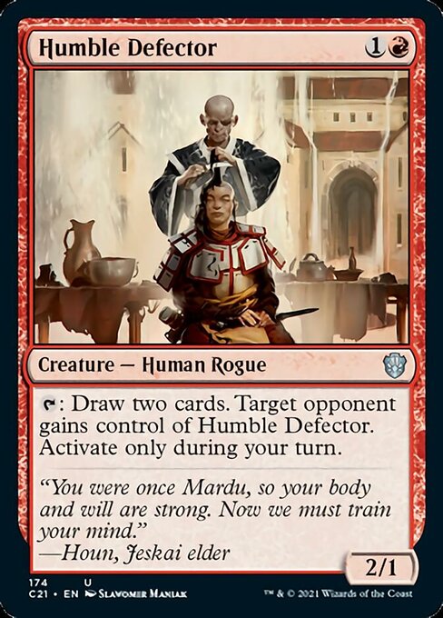 Humble Defector (Commander 2021 Strixhaven) Near Mint