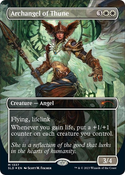 Archangel of Thune (Secret Lair) Light Play Foil