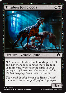 Thraben Foulbloods (Eldritch Moon) Medium Play Foil