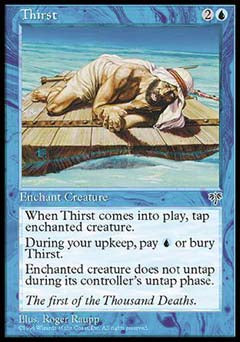 Thirst (Mirage) Medium Play