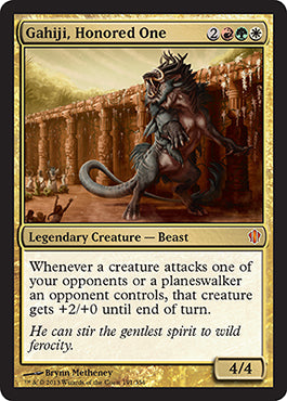 Gahiji, Honored One (Commander 2013 Edition) Medium Play