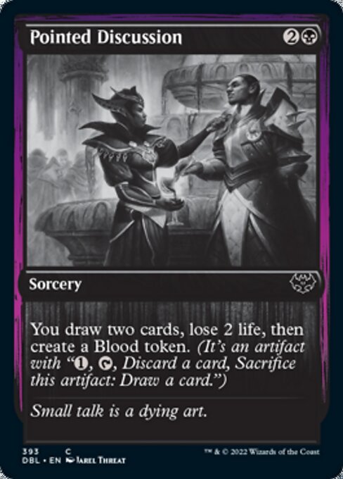Pointed Discussion (Innistrad: Double Feature) Light Play Foil