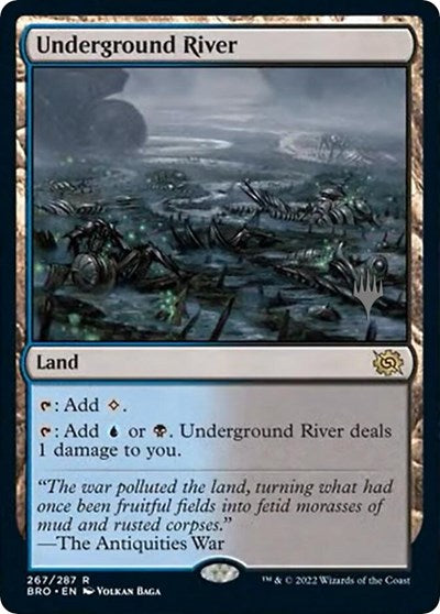 Underground River (Promo Pack: The Brothers War) Near Mint Foil