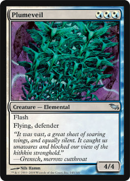 Plumeveil (Shadowmoor) Light Play Foil