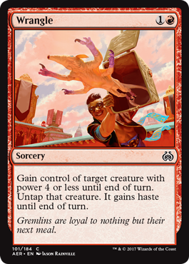 Wrangle (Aether Revolt) Light Play