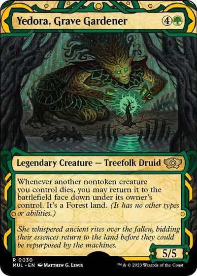 Yedora, Grave Gardener (March of the Machine: Multiverse Legends) Near Mint Foil