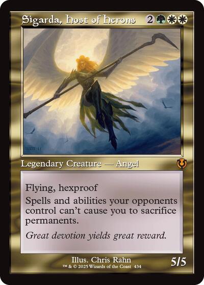 Sigarda, Host of Herons (Retro Frame) (Innistrad Remastered) Light Play
