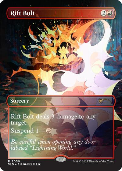 Rift Bolt  2050   Rainbow Foil|1|0|0.00