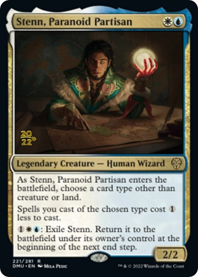 Stenn, Paranoid Partisan (Promos: Prerelease Cards) Near Mint Foil