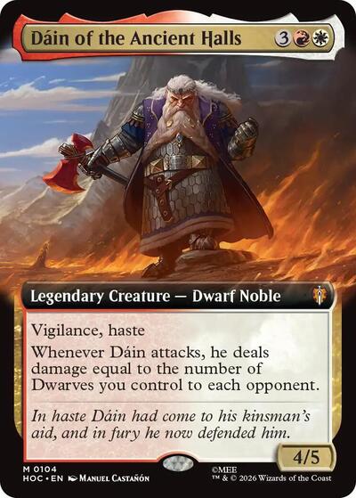 Dain of the Ancient Halls  Extended Art|1|0|0.00