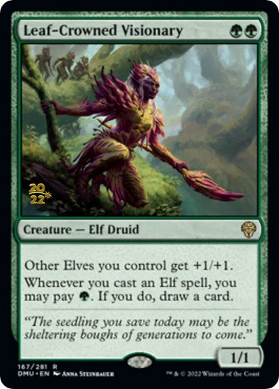 Leaf-Crowned Visionary (Promos: Prerelease Cards) Near Mint Foil