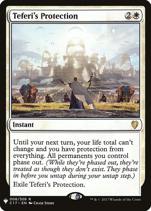 Teferi's Protection (Mystery Booster) Damaged / Poor