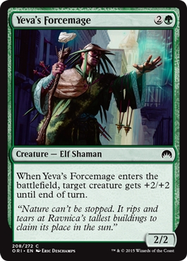 Yeva's Forcemage (Magic Origins) Light Play