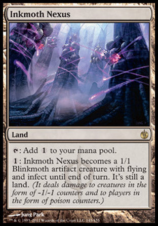 Inkmoth Nexus (Mirrodin Besieged) Light Play
