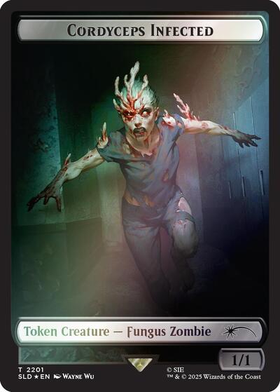 Cordyceps Infected Token  2201   Rainbow Foil|1|0|0.00