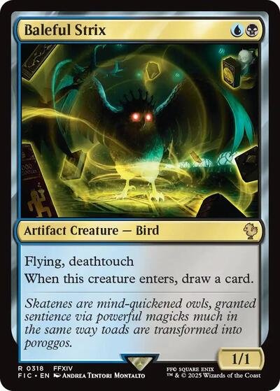 Baleful Strix (Commander: FINAL FANTASY) Light Play