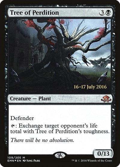 Tree of Perdition (Promos: Prerelease Cards) Near Mint Foil
