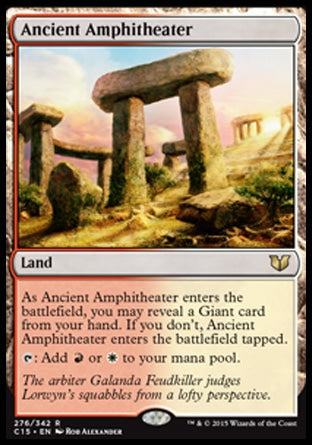 Ancient Amphitheater (Commander 2015) Near Mint