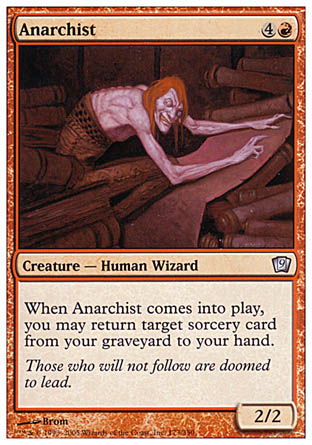 Anarchist (9th Edition) Light Play