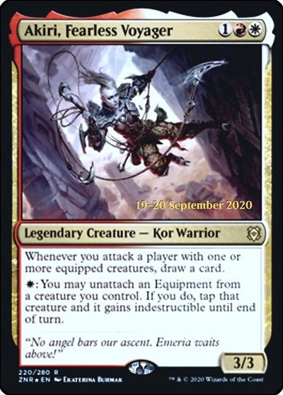 Akiri, Fearless Voyager (Promos: Prerelease Cards) Near Mint Foil