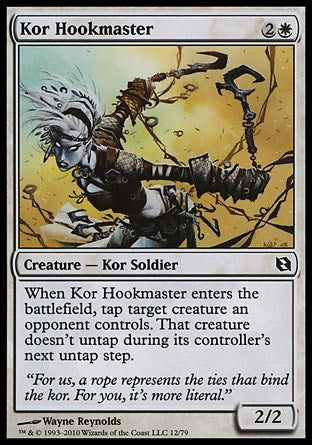 Kor Hookmaster (Duel Decks: Elspeth vs Tezzeret) Light Play