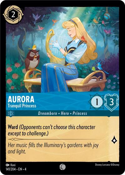 Aurora - Tranquil Princess (Ursula's Return) Near Mint