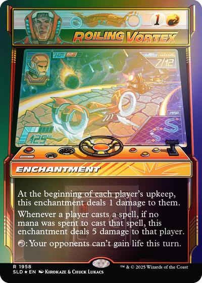 Roiling Vortex  Rainbow Foil|2|0|0.00