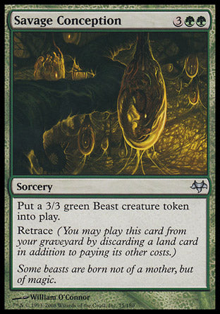 Savage Conception (Eventide) Light Play Foil