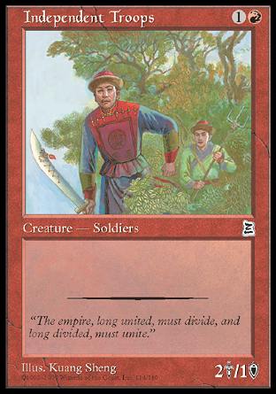 Independent Troops (Portal Three Kingdoms) Light Play