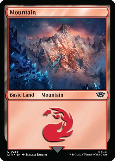 Mountain (0268) (Universes Beyond: The Lord of the Rings: Tales of Middle-earth) Near Mint